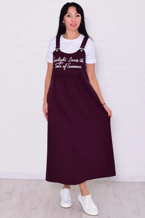 *Сарафан женский Ф-4-07х (слива)