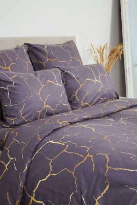 Комплект наволочек бязь - Кракле, цвет серый