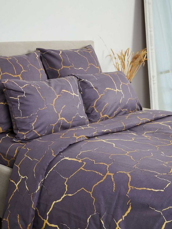 Комплект наволочек бязь - Кракле, цвет серый