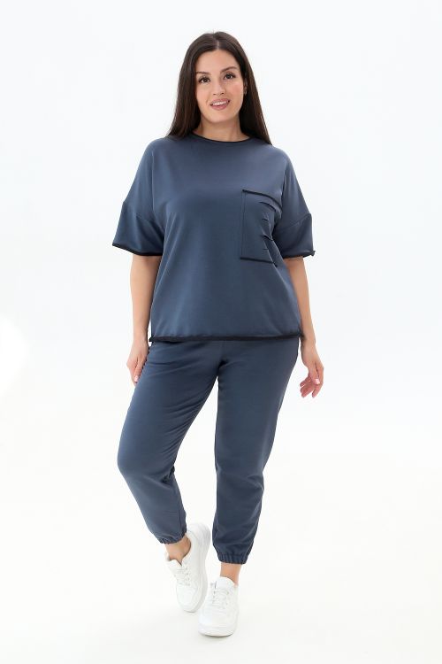 Костюм женский с джоггерами 370091