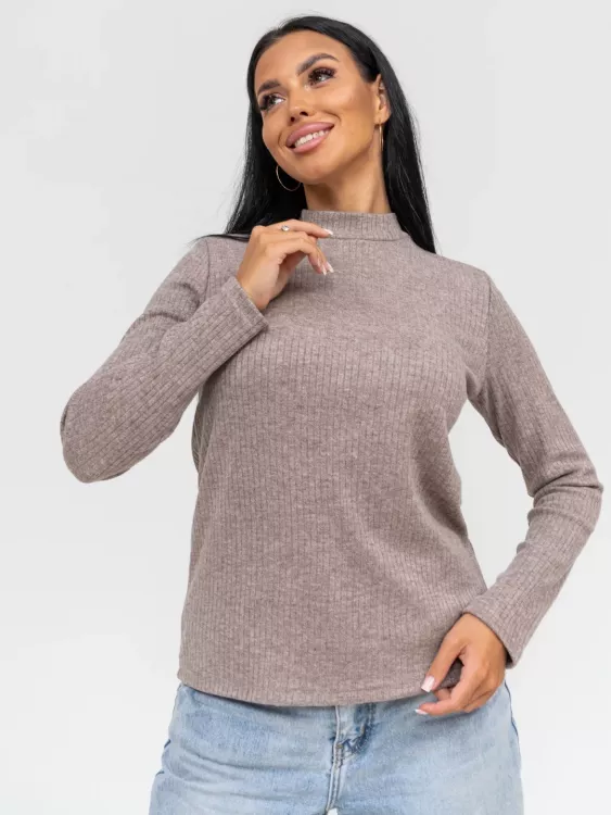 В-03 НСД Водолазка женская (Лапша ангора) Капучино