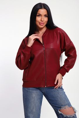 Женский бомбер на молнии 20691
