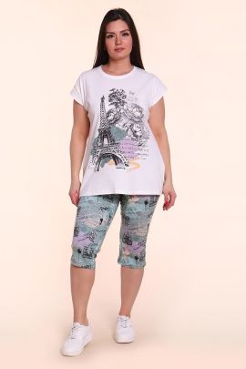 Костюм женский с бриджами 327441