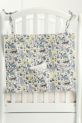 Органайзер на детскую кроватку арт. ККР/лесные-жители