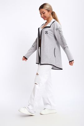 Туника женская 221520 серая последний размер