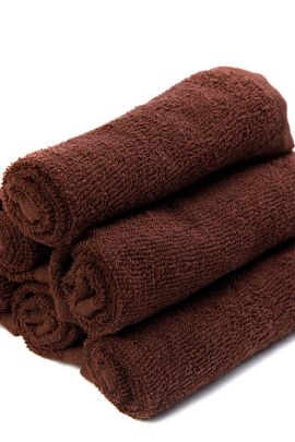 Салфетка махровая - Горький шоколад