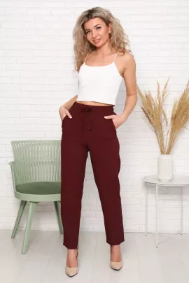 *Брюки женские Ф-8-05е (вишня)