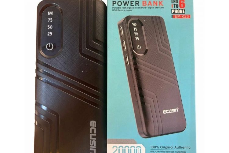 Повербанк 20000 mah с быстрой зарядкой 60742