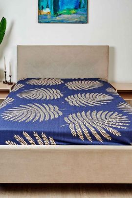 Простыня бязь - Листья папоротника