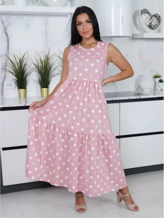 Сарафан Нежность пудра последний размер