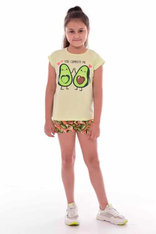 Пижама детская 7-264 (коралл) Авокадо