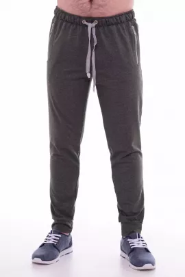 Брюки мужские 9-91д (хаки-меланж)