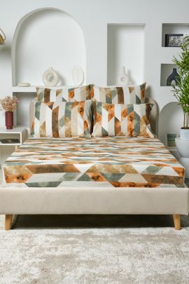 Простыня бязь на резинке - Осколки осени