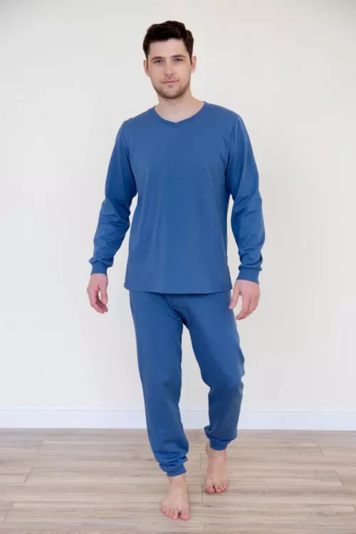 Нательное белье мужское 7046 синий последний размер