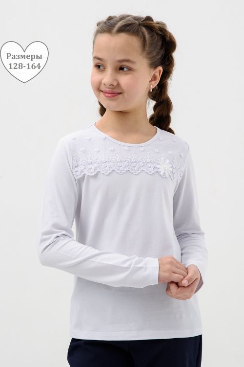 Мимоза блузка длинный рукав