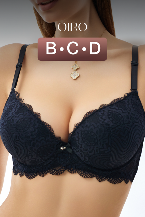 Бюстгальтер 20110311 кружевной со стразой