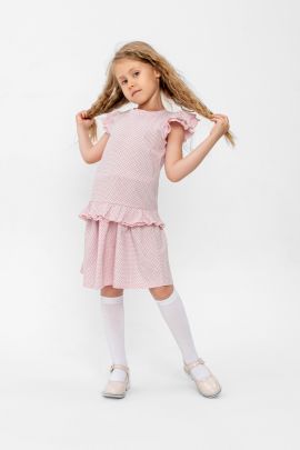 Костюм Полька розовый детский