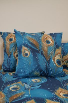 Комплект наволочек бязь люкс - Перо павлина