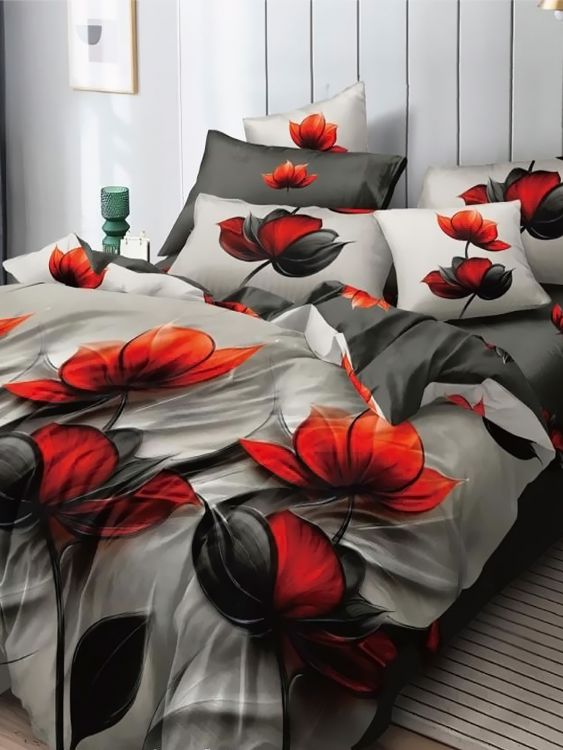 Постельное белье поплин эксклюзив на молнии - Пейсли