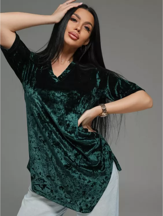 Мия футболка женская (изумруд)