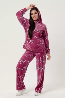 Костюм 27029 велюровый сухая роза последний размер