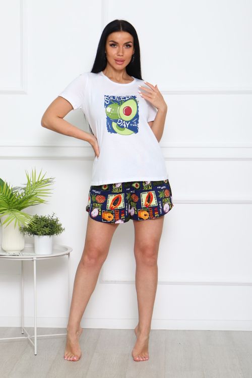 Костюм с шортами Авокадо 3