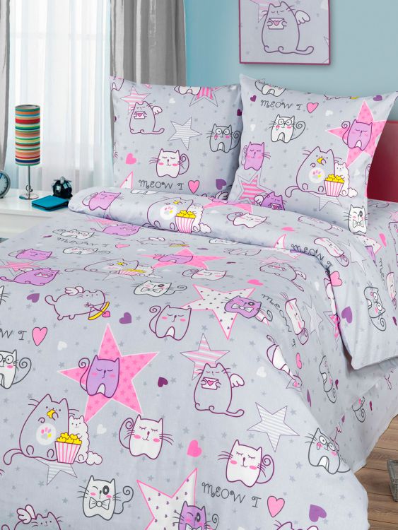 Постельное белье детское самойловская бязь - Мяу-мяу