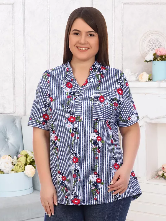 Челси (цветы) туника