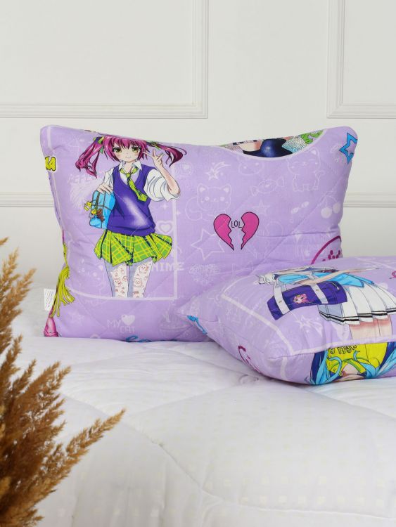 Подушка детская из поплина 50x70 - Аниме