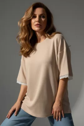 Романс футболка женская (бежевый)