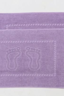 Полотенце махровое - Ножки, цвет насыщенная сирень
