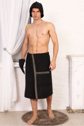 Набор для сауны махровый мужской