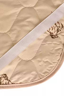 Наматрасник шерсть тик