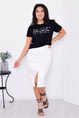 *Юбка женская Ф-9-08б (молоко)