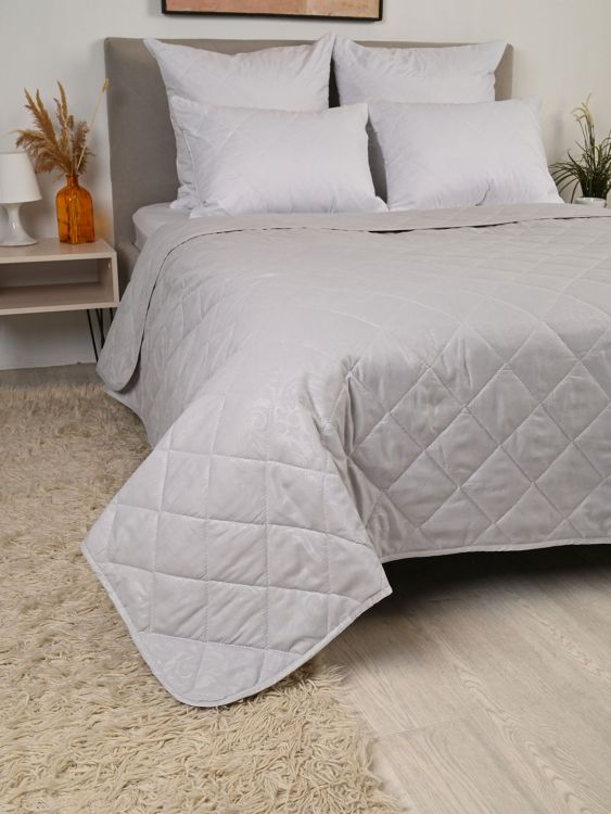 Покрывало Элегант - Светло-серый