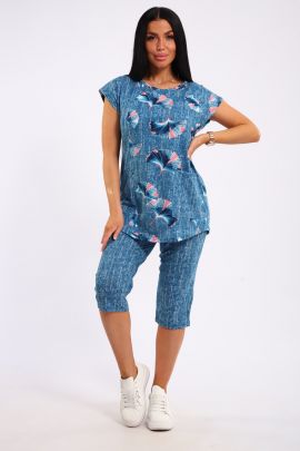 Костюм женский с бриджами 608207