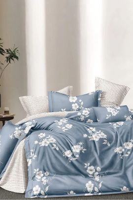 Постельное белье сатин элит на молнии - Леонора