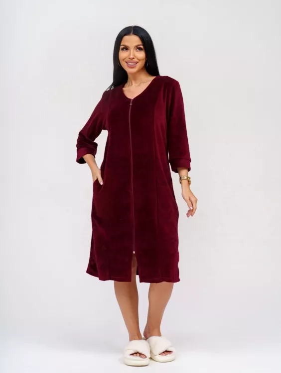 Азалия(бордо) халат