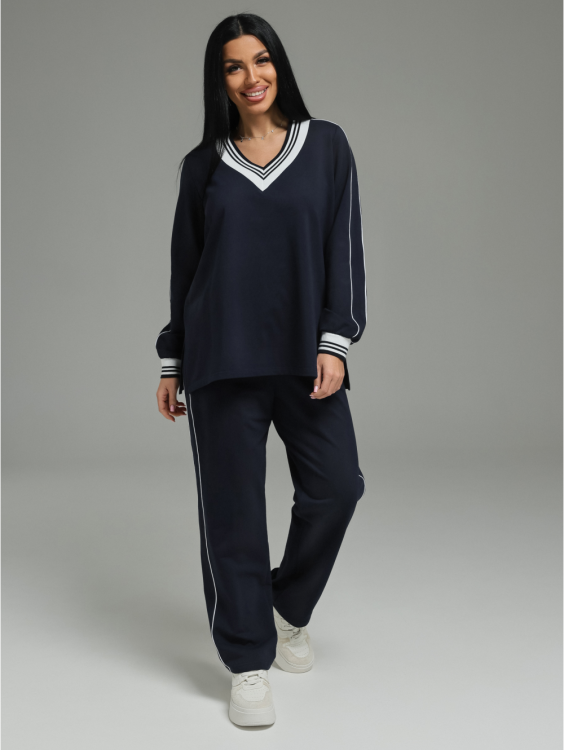 Акцент костюм женский (синий)