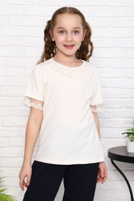 Олеся короткий рукав блузка детская
