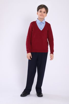 Джемпер-обманка для мальчика Школьник