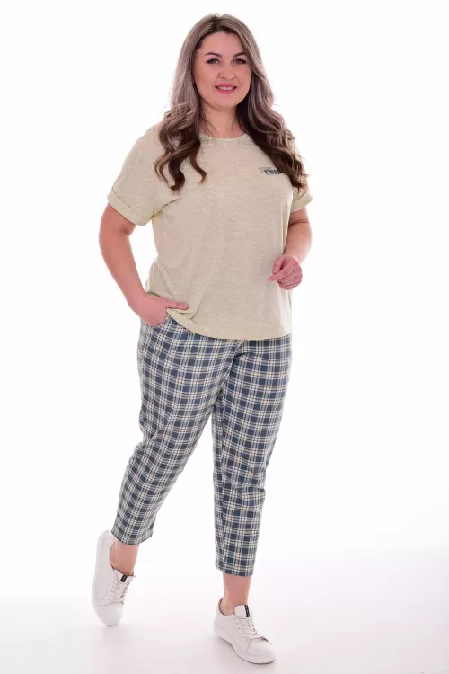 Пижама женская 5-312 (ваниль)
