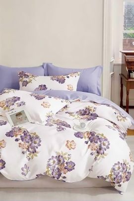 Постельное белье сатин элит на молнии - Букет