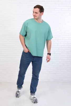 Футболка Однотон (бирюза)