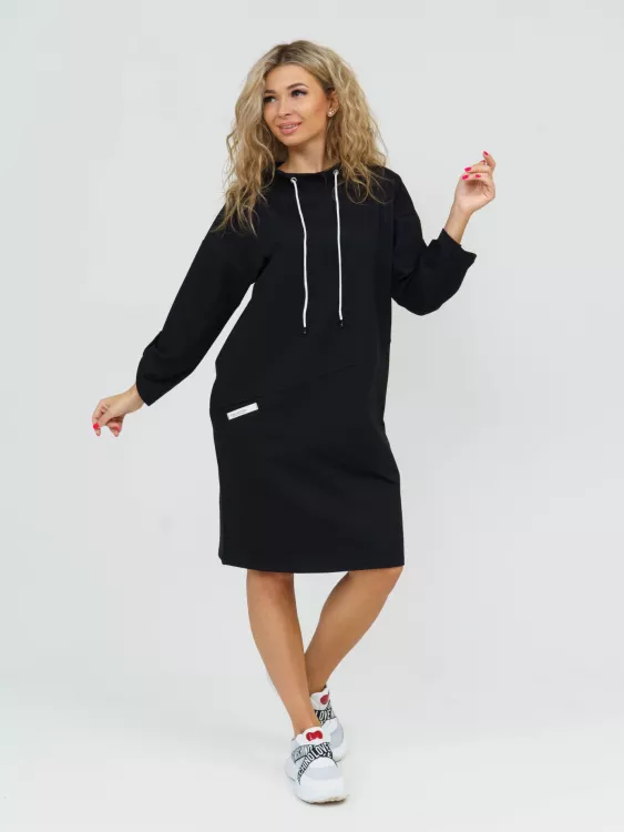 Платье 880 черный последний размер