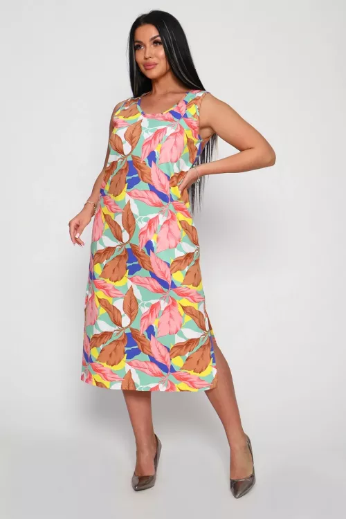 Сарафан Анжелика коралловый последний размер