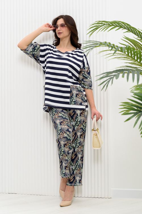 Костюм женский с брюками 329034