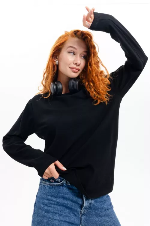 Футболка 14403/1 черный последний размер