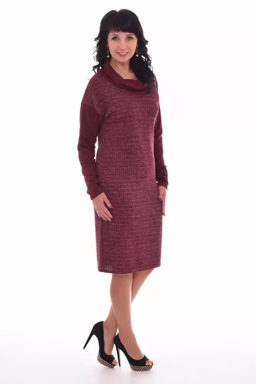 *Платье женское Ф-1-13а (бордо)