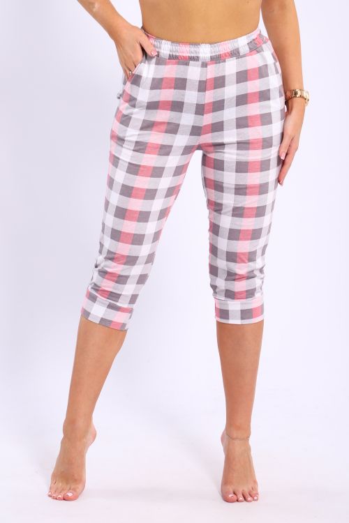 Бриджи женские в клетку Бр-1